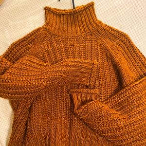 🌟 H&M burnt orange knit sweater 🌟